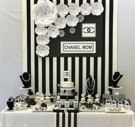 decoracion para fiesta de coco chanel|270 ideas de Coco Chanel Party .